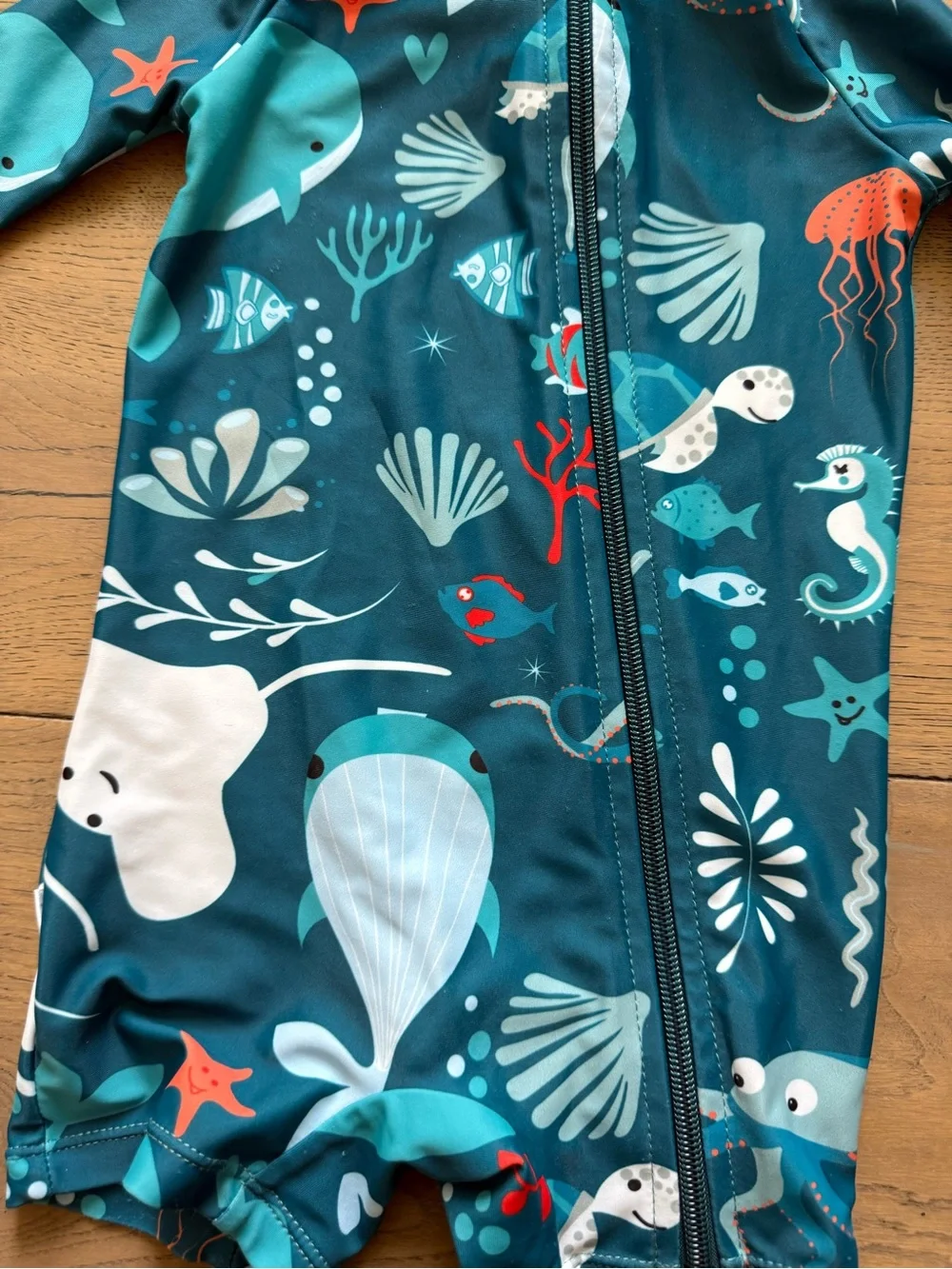 Upandfast Baby Ocean Rash Guard Swimsuit UPF 50+ 3–6M